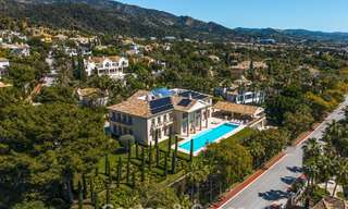 Impresionante palacio presidencial en venta en la prestigiosa comunidad cerrada de Sierra Blanca en Marbella 779328 