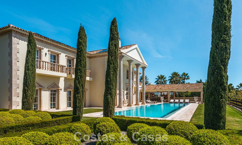 Impresionante palacio presidencial en venta en la prestigiosa comunidad cerrada de Sierra Blanca en Marbella 779334
