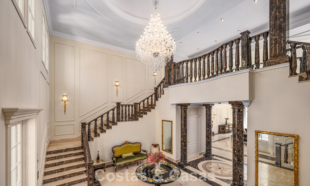 Impresionante palacio presidencial en venta en la prestigiosa comunidad cerrada de Sierra Blanca en Marbella 779340