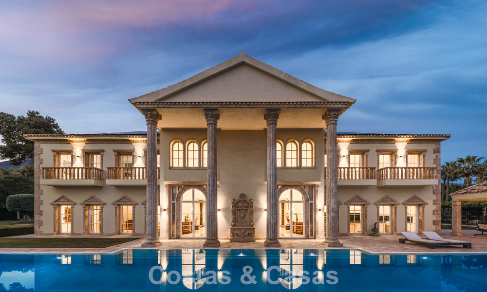 Impresionante palacio presidencial en venta en la prestigiosa comunidad cerrada de Sierra Blanca en Marbella 779343