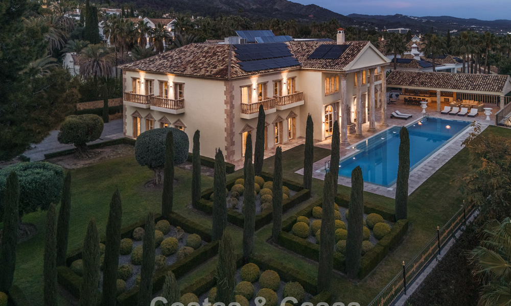 Impresionante palacio presidencial en venta en la prestigiosa comunidad cerrada de Sierra Blanca en Marbella 779350