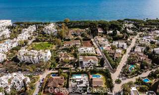 Villa de lujo moderna lista para entrar a vivir en venta a solo unos pasos de la playa en la codiciada Milla de Oro de Marbella 779401 