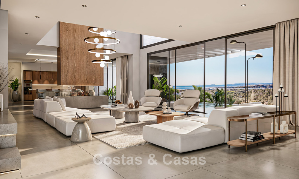 Nuevo en el mercado. 6 villas de lujo con impresionantes vistas al mar en venta en la Nueva Milla de Oro, Marbella - Estepona 779258