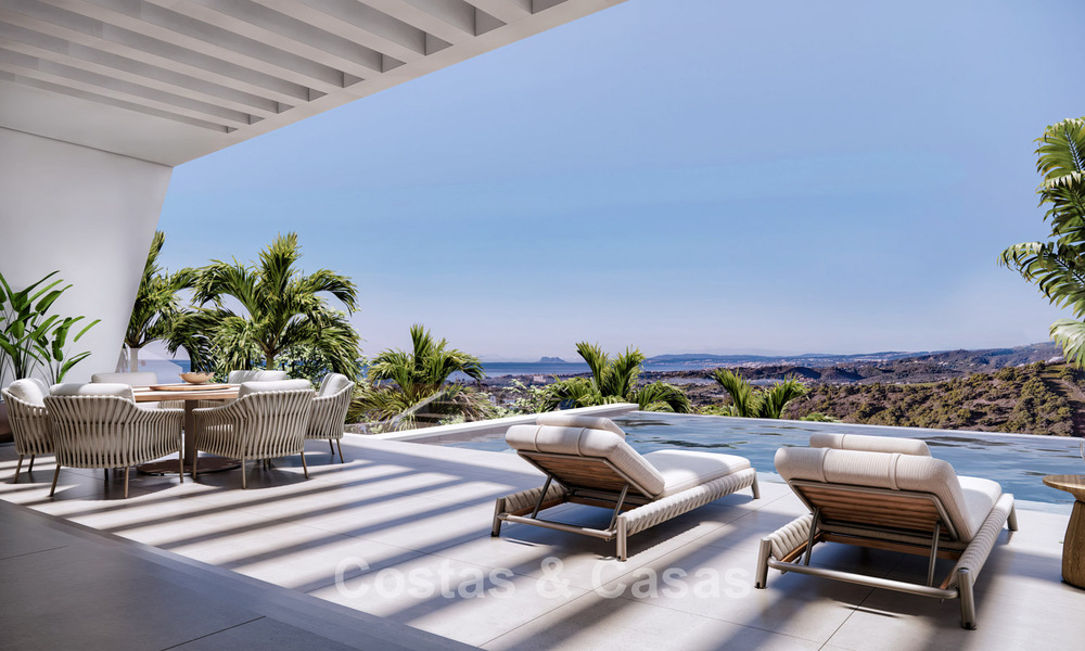 Nuevo en el mercado. 6 villas de lujo con impresionantes vistas al mar en venta en la Nueva Milla de Oro, Marbella - Estepona 779260