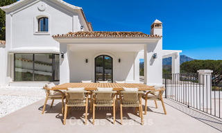 Prestigiosa villa reformada en venta en la cotizada urbanización cerrada de El Madroñal en Marbella - Benahavis 779530 