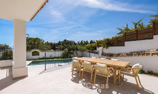 Prestigiosa villa reformada en venta en la cotizada urbanización cerrada de El Madroñal en Marbella - Benahavis 779533 