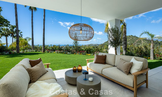 Villa de lujosa arquitectura mediterránea en venta, junto al campo de golf en Marbella - Benahavis 779651 