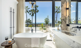 Villa de lujosa arquitectura mediterránea en venta, junto al campo de golf en Marbella - Benahavis 779662 