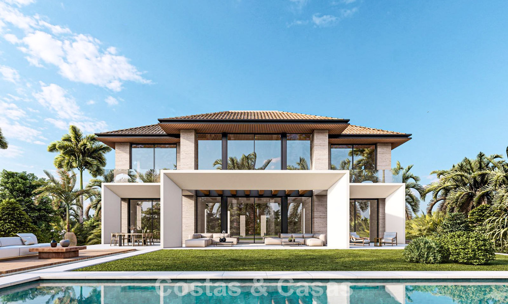 Construcción de estructura con proyecto básico en venta ubicada en una zona residencial segura de Marbella - Benahavis 779475