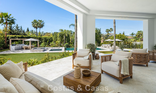 Villa mediterránea de ensueño con grandeza atemporal en venta en el corazón de Nueva Andalucía, Marbella 779689 