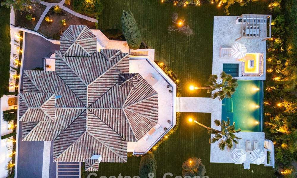 Villa mediterránea de ensueño con grandeza atemporal en venta en el corazón de Nueva Andalucía, Marbella 779712
