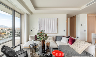 Exclusivo y moderno apartamento con vistas panorámicas al mar en venta, situado directamente en el paseo marítimo del centro de Málaga 779893 