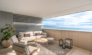 Exclusivo y moderno apartamento con vistas panorámicas al mar en venta, situado directamente en el paseo marítimo del centro de Málaga 779897 