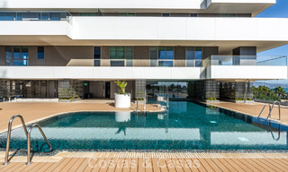 Exclusivo y moderno apartamento con vistas panorámicas al mar en venta, situado directamente en el paseo marítimo del centro de Málaga 779906 