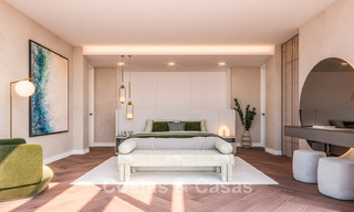 Nuevo en el mercado. Sofisticada villa de nueva construcción en venta en una zona segura en la Milla de Oro de Marbella 779921 