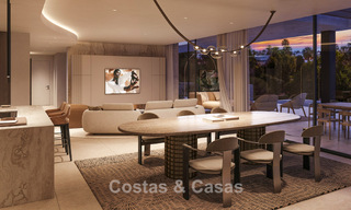 Nuevo en el mercado. Villa de nueva construcción de alta gama en venta en una zona popular y segura en la Milla de Oro de Marbella 779928 
