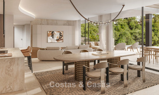 Nuevo en el mercado. Villa de nueva construcción de alta gama en venta en una zona popular y segura en la Milla de Oro de Marbella 779932 