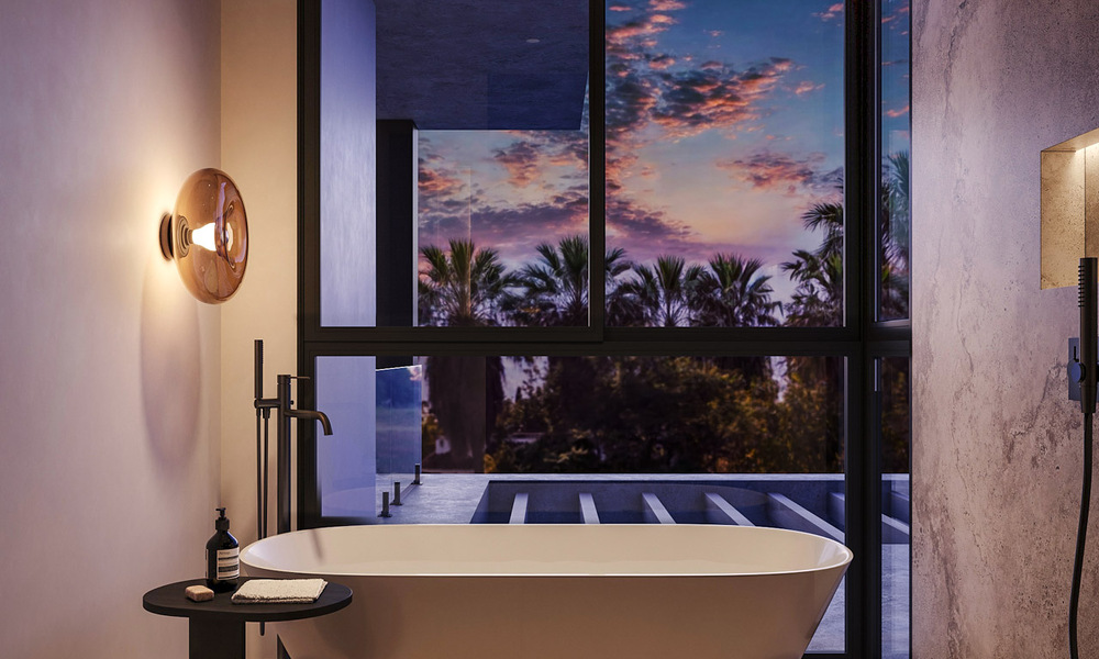 Nuevo en el mercado. Villa de nueva construcción de alta gama en venta en una zona popular y segura en la Milla de Oro de Marbella 779943
