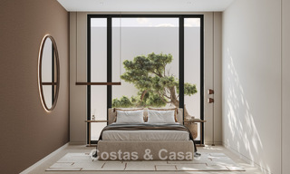 Nuevo en el mercado. Villa de nueva construcción de alta gama en venta en una zona popular y segura en la Milla de Oro de Marbella 779944 