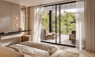 Nuevo en el mercado. Villa de nueva construcción de alta gama en venta en una zona popular y segura en la Milla de Oro de Marbella 779951 