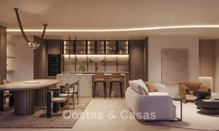 Nuevo en el mercado. Villa de nueva construcción de alta gama en venta en una zona popular y segura en la Milla de Oro de Marbella 779956 
