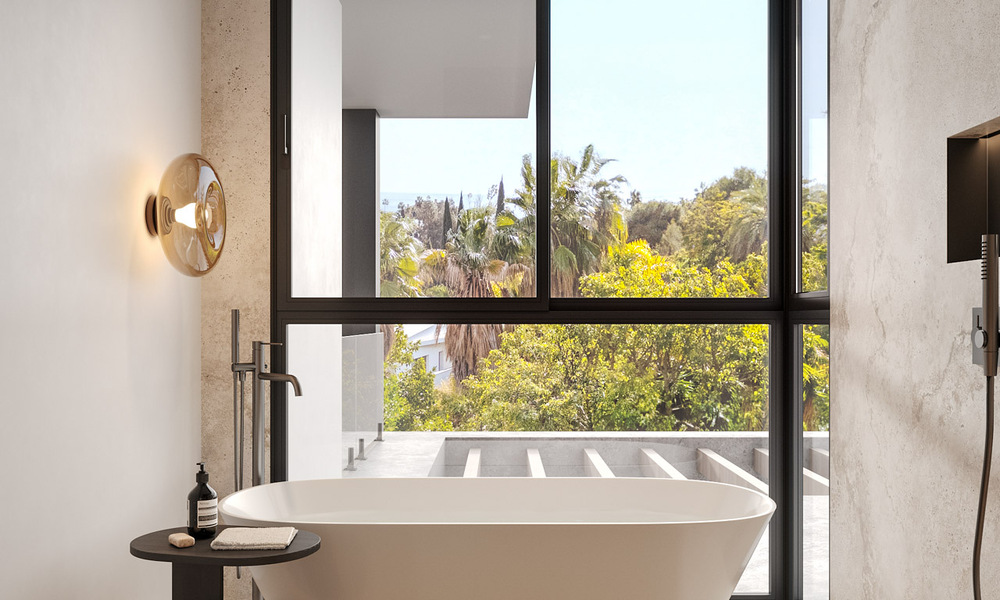 Nuevo en el mercado. Villa de nueva construcción de alta gama en venta en una zona popular y segura en la Milla de Oro de Marbella 779962