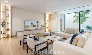 Villa de lujo de alta gama con vistas panorámicas en venta en un resort de golf en la Milla de Oro en Benahavis - Marbella 780140 