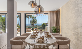 Casa adosada reformada lista para entrar a vivir en venta en una comunidad cerrada en La Quinta, Benahavis - Marbella 780319 