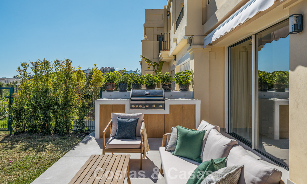 Casa adosada reformada lista para entrar a vivir en venta en una comunidad cerrada en La Quinta, Benahavis - Marbella 780328