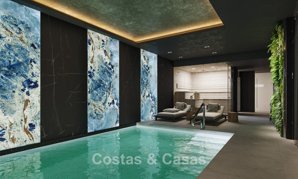 2 sofisticadas villas de nueva construcción con vistas al mar en venta cerca de servicios en la famosa Milla de Oro de Marbella 780241