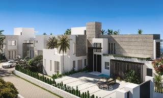 2 sofisticadas villas de nueva construcción con vistas al mar en venta cerca de servicios en la famosa Milla de Oro de Marbella 780246 