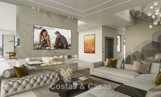 2 sofisticadas villas de nueva construcción con vistas al mar en venta cerca de servicios en la famosa Milla de Oro de Marbella 780250 