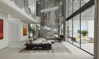 2 sofisticadas villas de nueva construcción con vistas al mar en venta cerca de servicios en la famosa Milla de Oro de Marbella 780251 