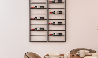 Apartamento de lujo de 4 dormitorios en venta en un complejo cerrado en el campo de golf en Nueva Andalucía, Marbella 780370 