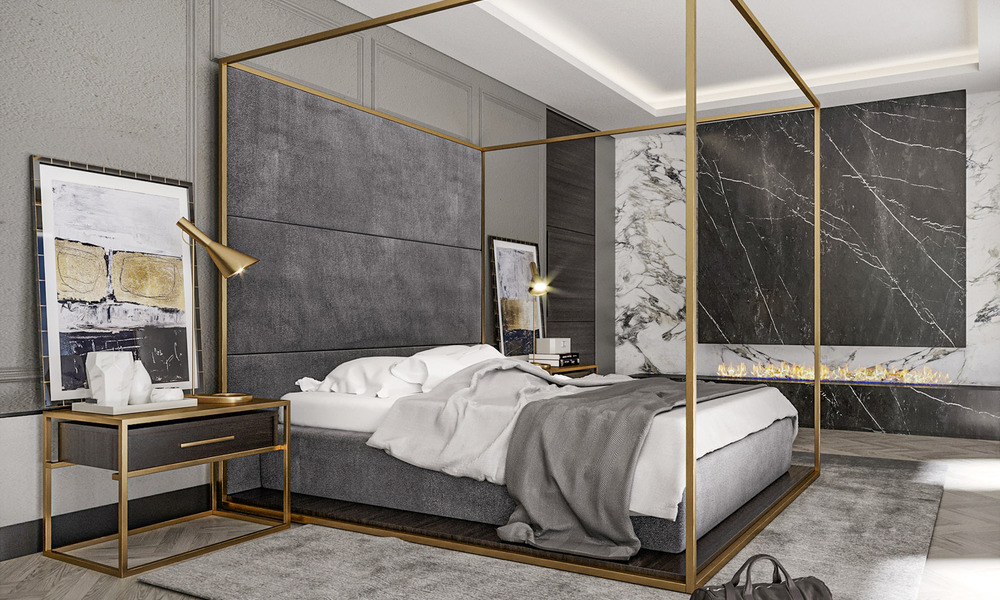 Exclusiva villa de lujo con una arquitectura andaluza clásica y contemporánea en venta en una comunidad cerrada en Benahavis - Marbella 780377