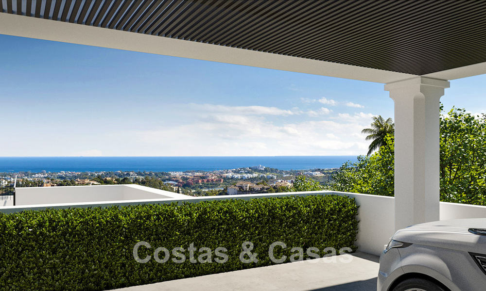 Exclusiva villa de lujo con una arquitectura andaluza clásica y contemporánea en venta en una comunidad cerrada en Benahavis - Marbella 780387