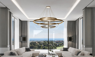 Exclusiva villa de lujo con una arquitectura andaluza clásica y contemporánea en venta en una comunidad cerrada en Benahavis - Marbella 780390 
