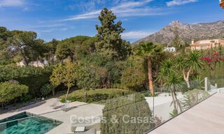 Villa mediterránea contemporánea con toques modernos en venta en la Milla de Oro de Marbella 780424 