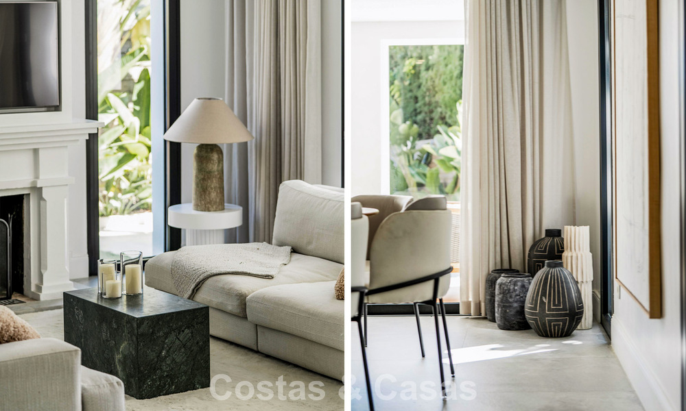 Amplia villa familiar con encanto andaluz contemporáneo en venta en el valle del golf de Nueva Andalucía, Marbella 780446