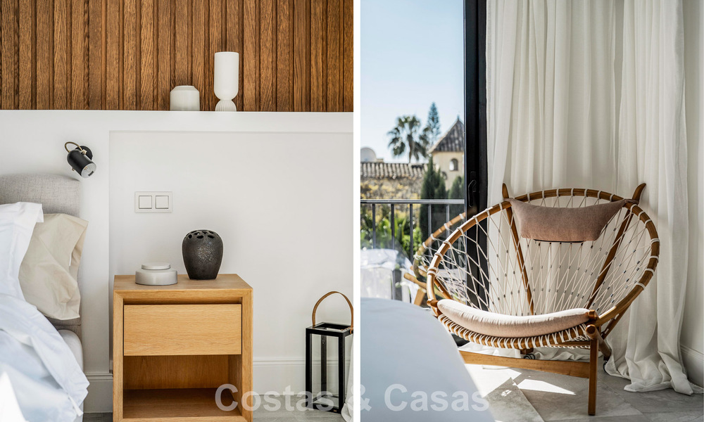 Amplia villa familiar con encanto andaluz contemporáneo en venta en el valle del golf de Nueva Andalucía, Marbella 780447