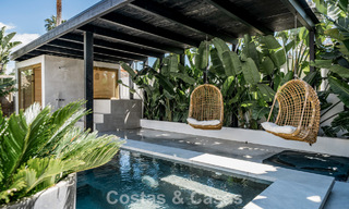 Amplia villa familiar con encanto andaluz contemporáneo en venta en el valle del golf de Nueva Andalucía, Marbella 780465 