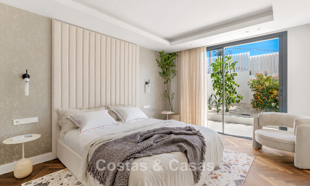 Nueva villa mediterránea de lujo en venta cerca de servicios en el lado este de Marbella 780533