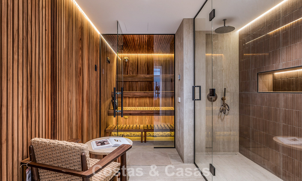 Nueva villa mediterránea de lujo en venta cerca de servicios en el lado este de Marbella 780543