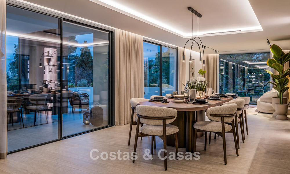 Nueva villa mediterránea de lujo en venta cerca de servicios en el lado este de Marbella 780548