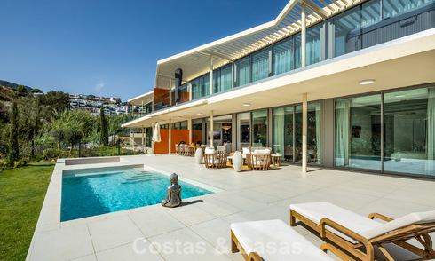 Apartamento nuevo en venta con vistas a la montaña y al mar en un complejo de alta gama en Benalmádena, Costa del Sol 780573