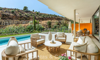 Apartamento nuevo en venta con vistas a la montaña y al mar en un complejo de alta gama en Benalmádena, Costa del Sol 780592 