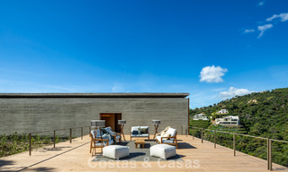 Villa de lujo de última generación con impresionantes vistas en venta en el exclusivo El Madroñal, Benahavis - Marbella 780616 