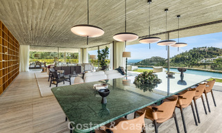 Villa de lujo de última generación con impresionantes vistas en venta en el exclusivo El Madroñal, Benahavis - Marbella 780639 