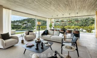 Villa de lujo de última generación con impresionantes vistas en venta en el exclusivo El Madroñal, Benahavis - Marbella 780641 