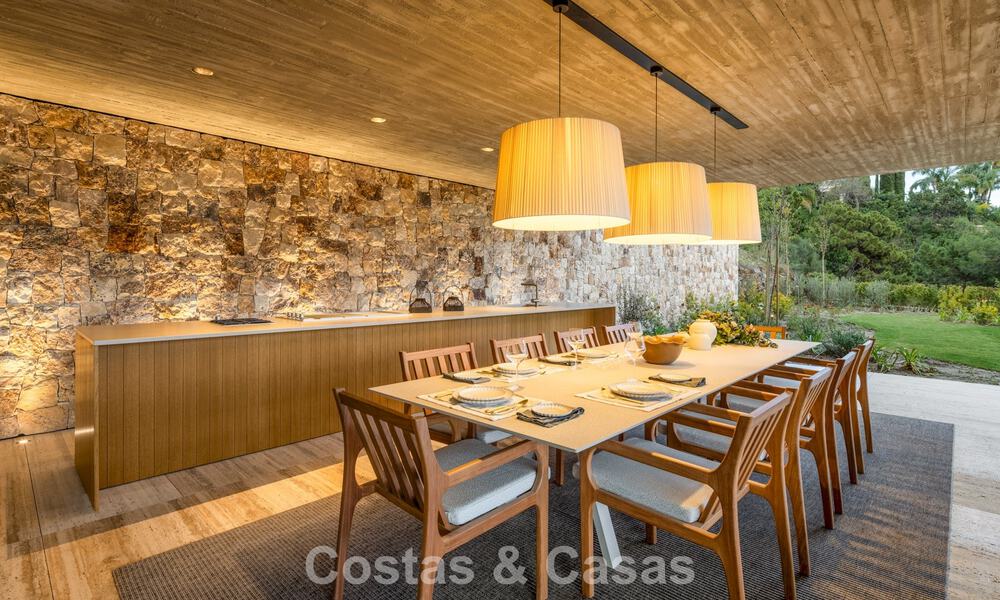 Villa de lujo de última generación con impresionantes vistas en venta en el exclusivo El Madroñal, Benahavis - Marbella 780660